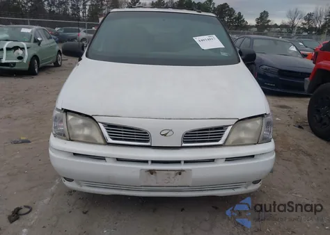 2003 Oldsmobile Silhouette Premiere из США, поврежденный, VIN 1GHDX13E73D291923